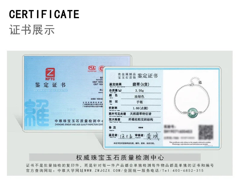 High End Natural A-grade Blue Water Jade Bracelet Ice Jadeite S925 Silver Inlaid Women's Fashion Jewelry Wholesale Drop Shipping